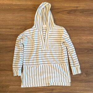 MELLODAY Monochrome Striped‎ Blouse